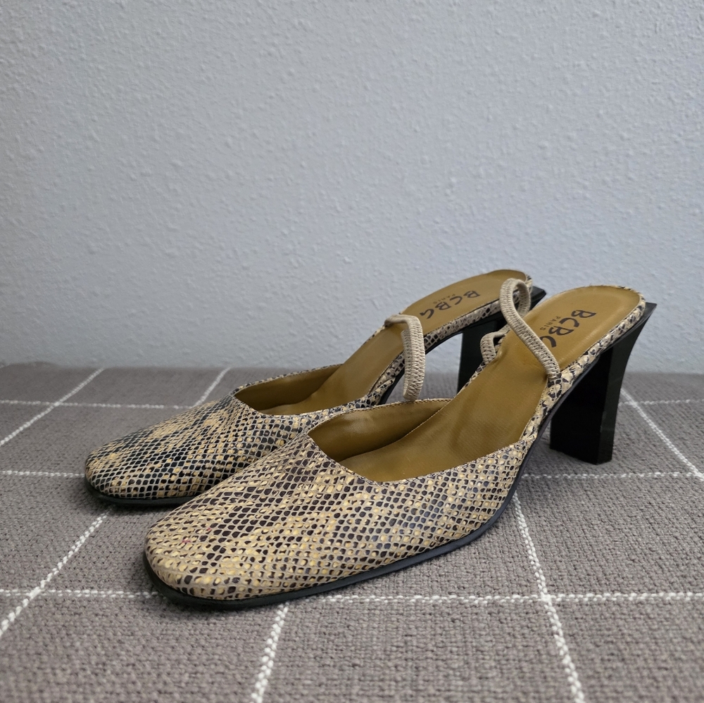 Vtg Bcbg Paris Slingback Heels